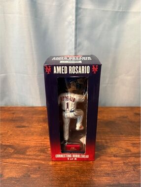 Amed Rosario New York Mets McDonald’s Connecting Bobblehead 1 of 2